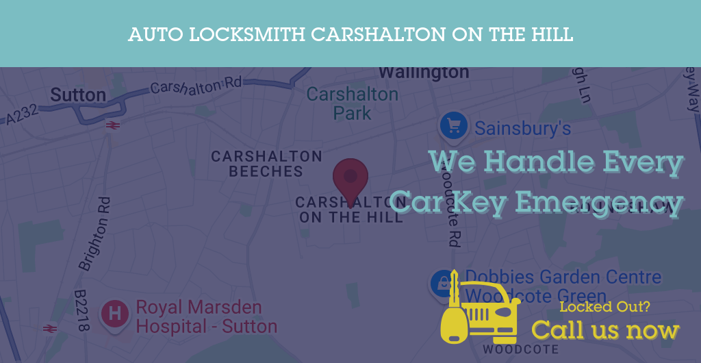 Auto Locksmith Services in Carshalton on the Hill - SM postcode