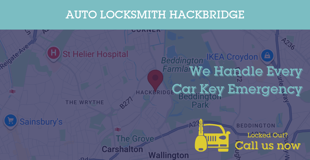 Auto Locksmith Services in Hackbridge - SM postcode