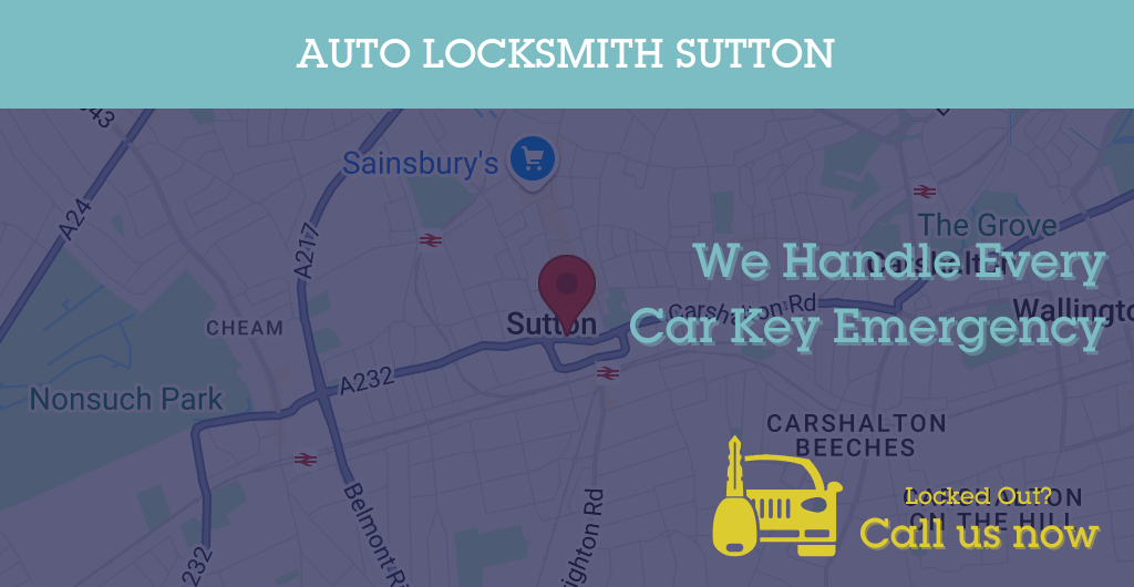 Auto Locksmith Services in Sutton - SM postcode