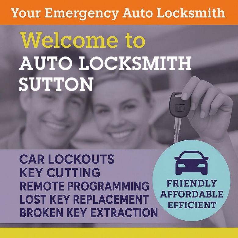 Emergency Auto Locksmith Sutton